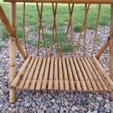 Rattan bedside table