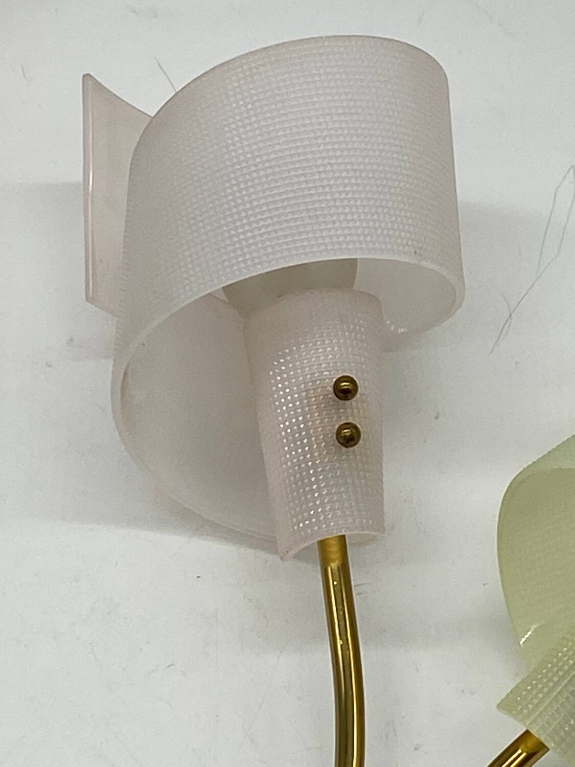 Pair of vintage wall lights by Maison Arlus France design