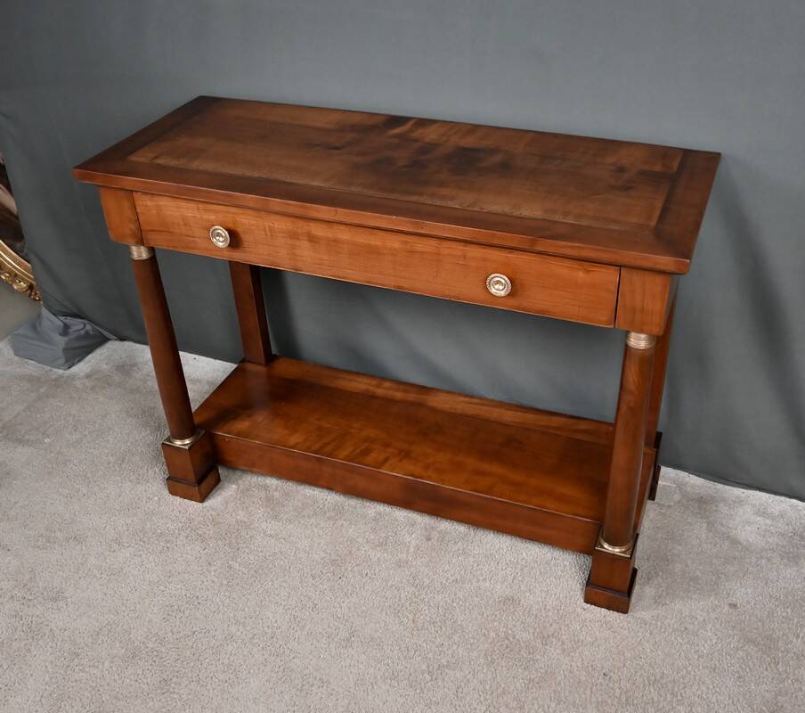 Cherrywood console, Empire style – Mid 19th century