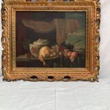 Painting signed Oil on canvas circa 1986 dimension: height -58cm- width -67cm-