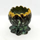1970s ceramic pot, planter Staffel Limburg, Germany