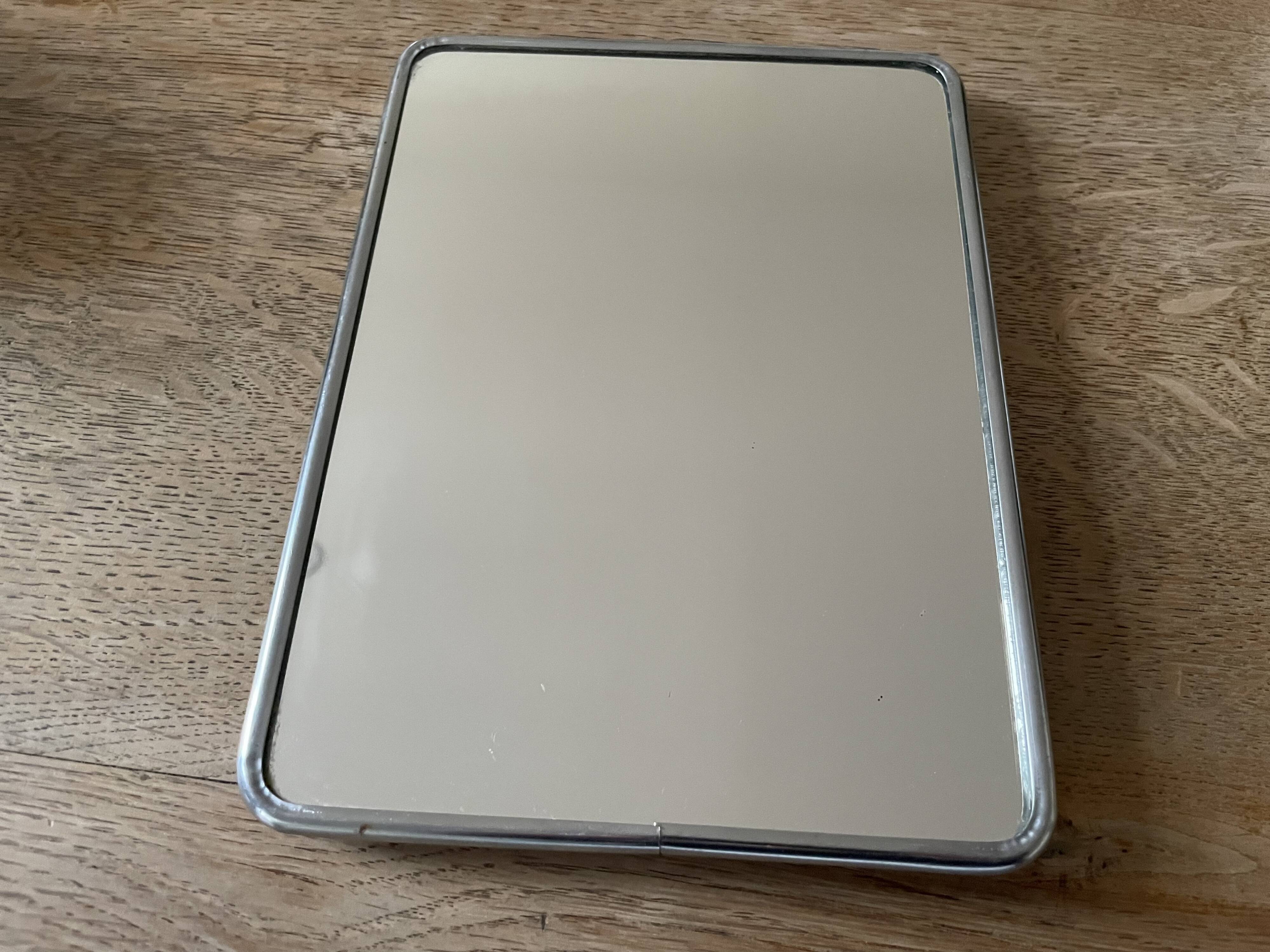 Miroir de barbier années 50