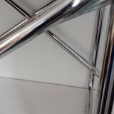 Vintage chrome tubular armchair