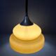 Suspension Mid-Century Space Age - vintage beige luminaire