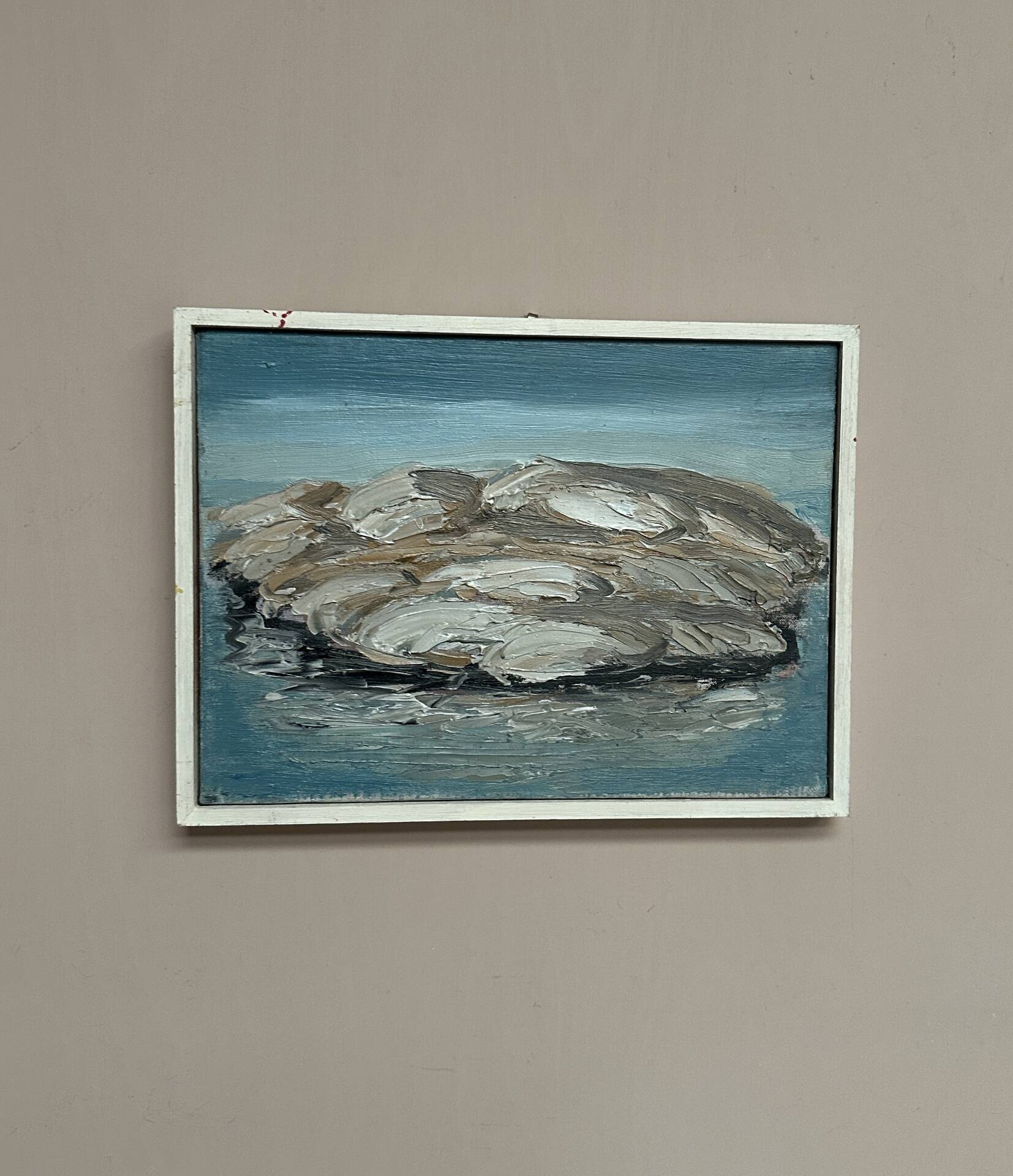 Swedish Oil on Canvas – “The Bohuslän Mountain” by Nils Olsson