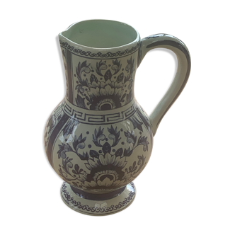 Jug, pitcher, delft pattern amsterdam model of vintage boch