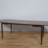 Mid-Century Danish Extendable Rosewood Dining Table, 1960s