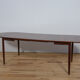 Table à manger danoise extensible en palissandre du milieu du siècle, années 1960