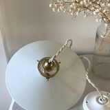 Opaline pendant light
