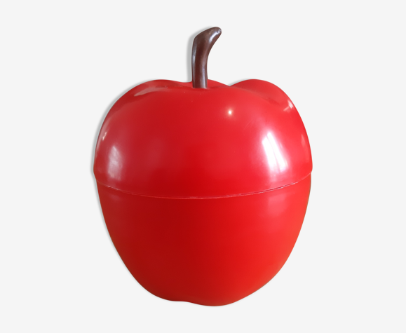 Sceau à glacons vintage pomme