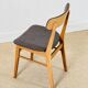 Ensemble de quatre chaises Farstrup danoises en chêne