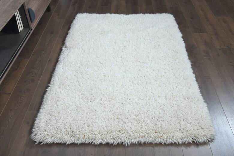 Vintage mohair tulu shaggy rug 91 x 152 cm