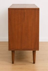 Vintage Scandinavian teak library