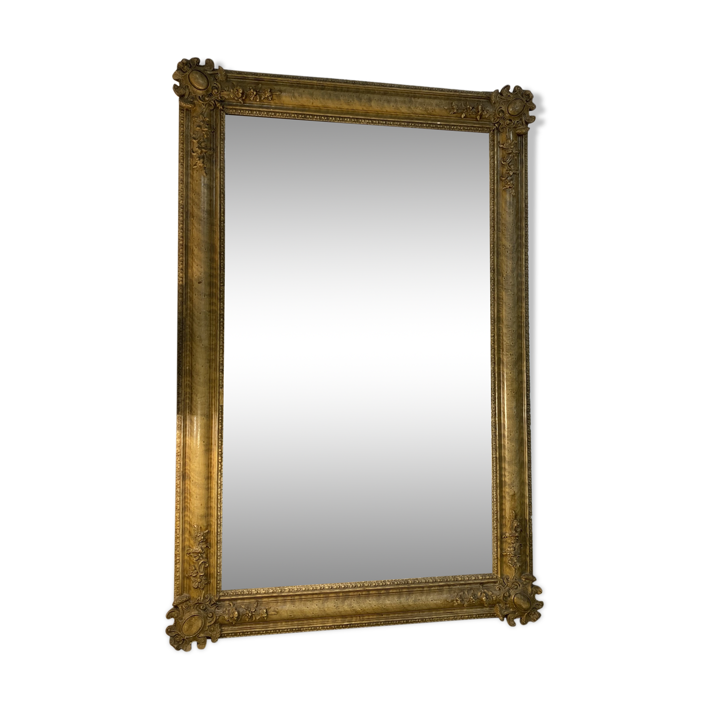 Old mirror in the style of Louis XV