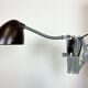 Grey Industrial Scissor Wall Lamp from Elektroinstala, 1960s