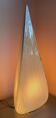 Pyramidal glass lamp by Lino Tagliapietra for Vetri Murano, circa 1982