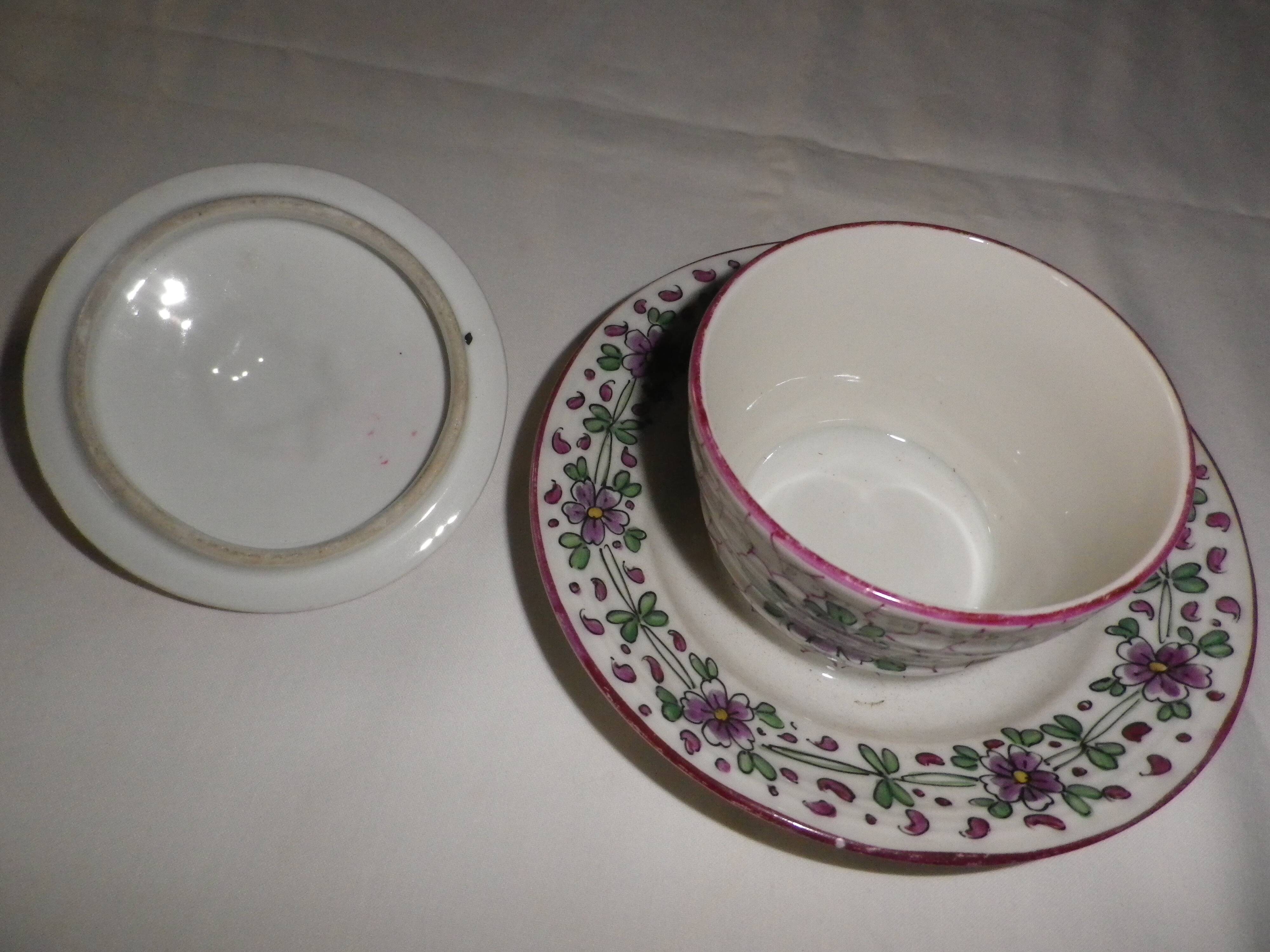 butter or jam dish, Mehun France