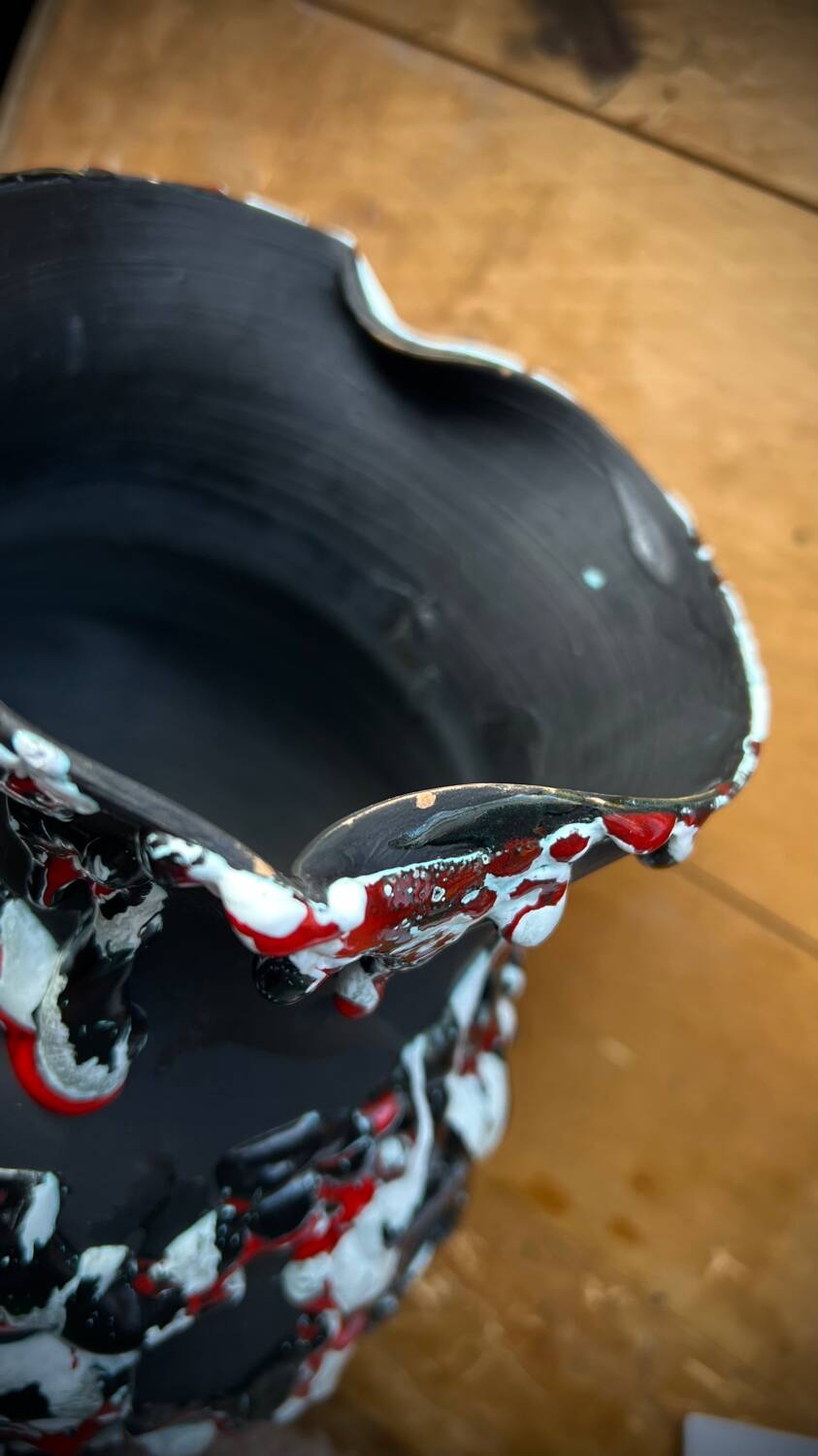 Fat lava vase / fat lava West Germany