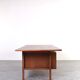 Mid-Century Large American Walnut Executive Desk