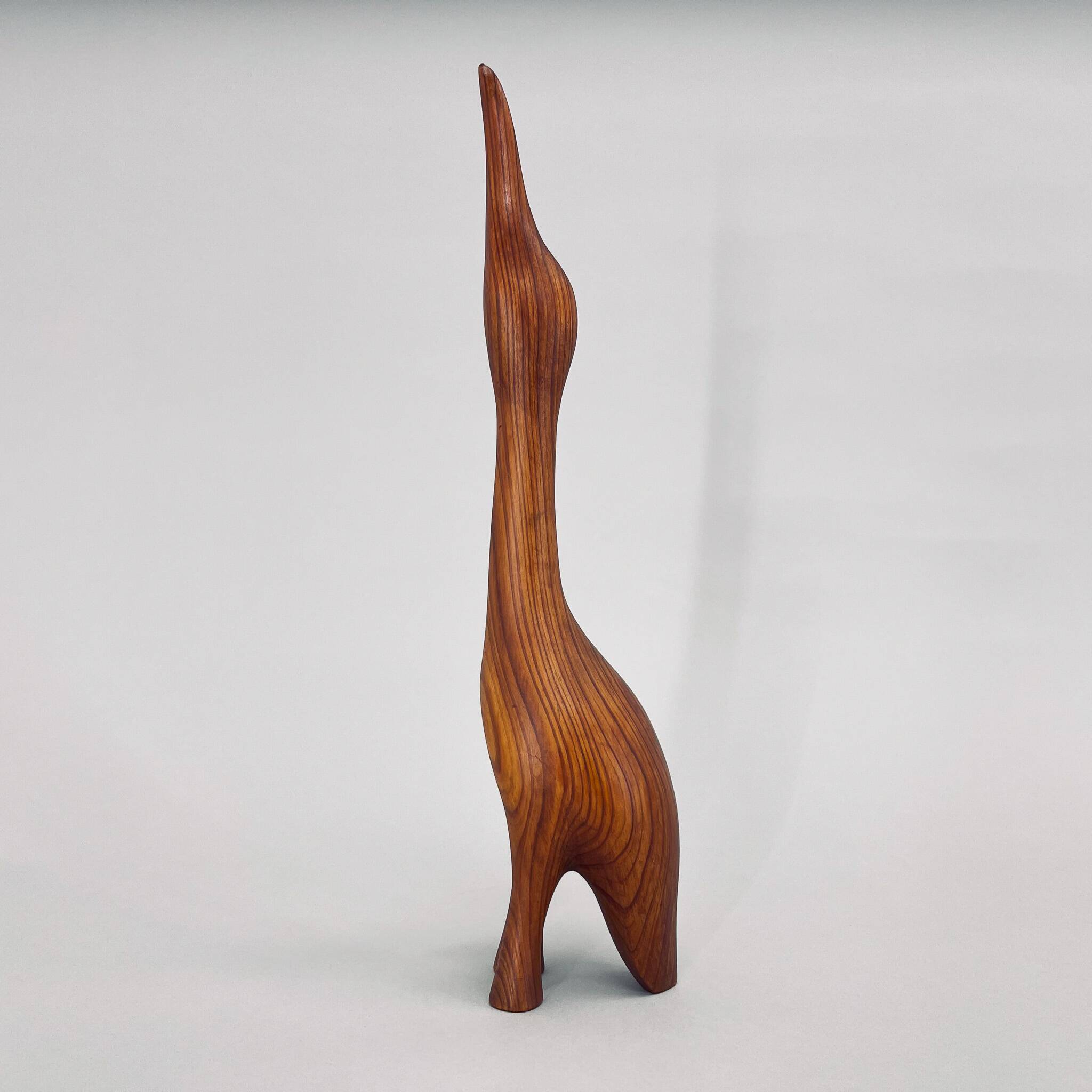 Mid-Century Wooden Decoration, Czechoslovakia