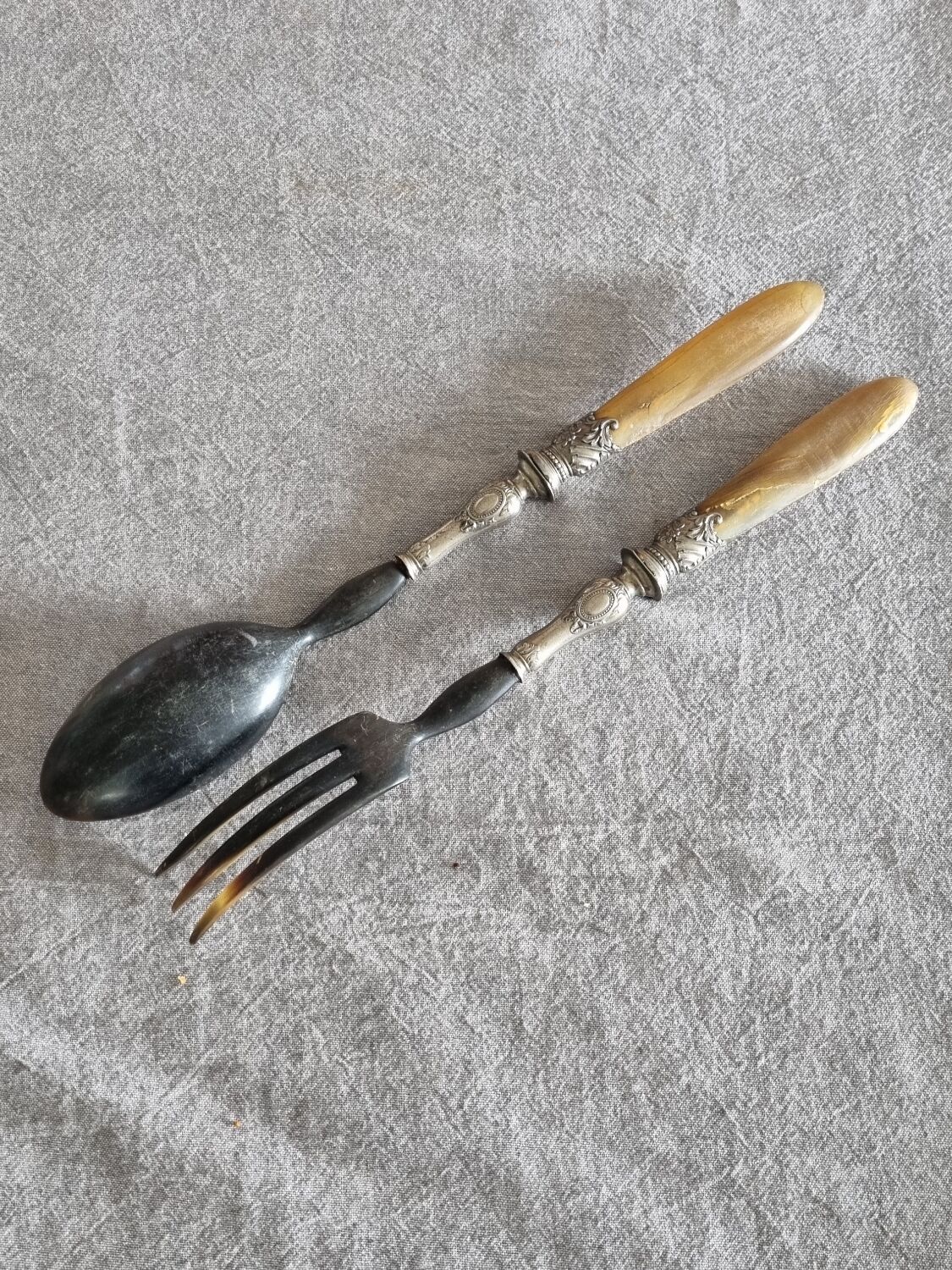Horn cutlery