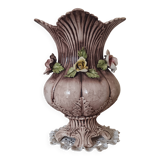 Decorative porcelain vase in Capodimonte style.