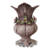 Decorative porcelain vase in Capodimonte style.
