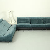 Six-part Lounge Sofa Set Orbis designed by Luigi Colani for COR, 1969