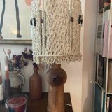 Terracotta lamp from the 60s and 70s