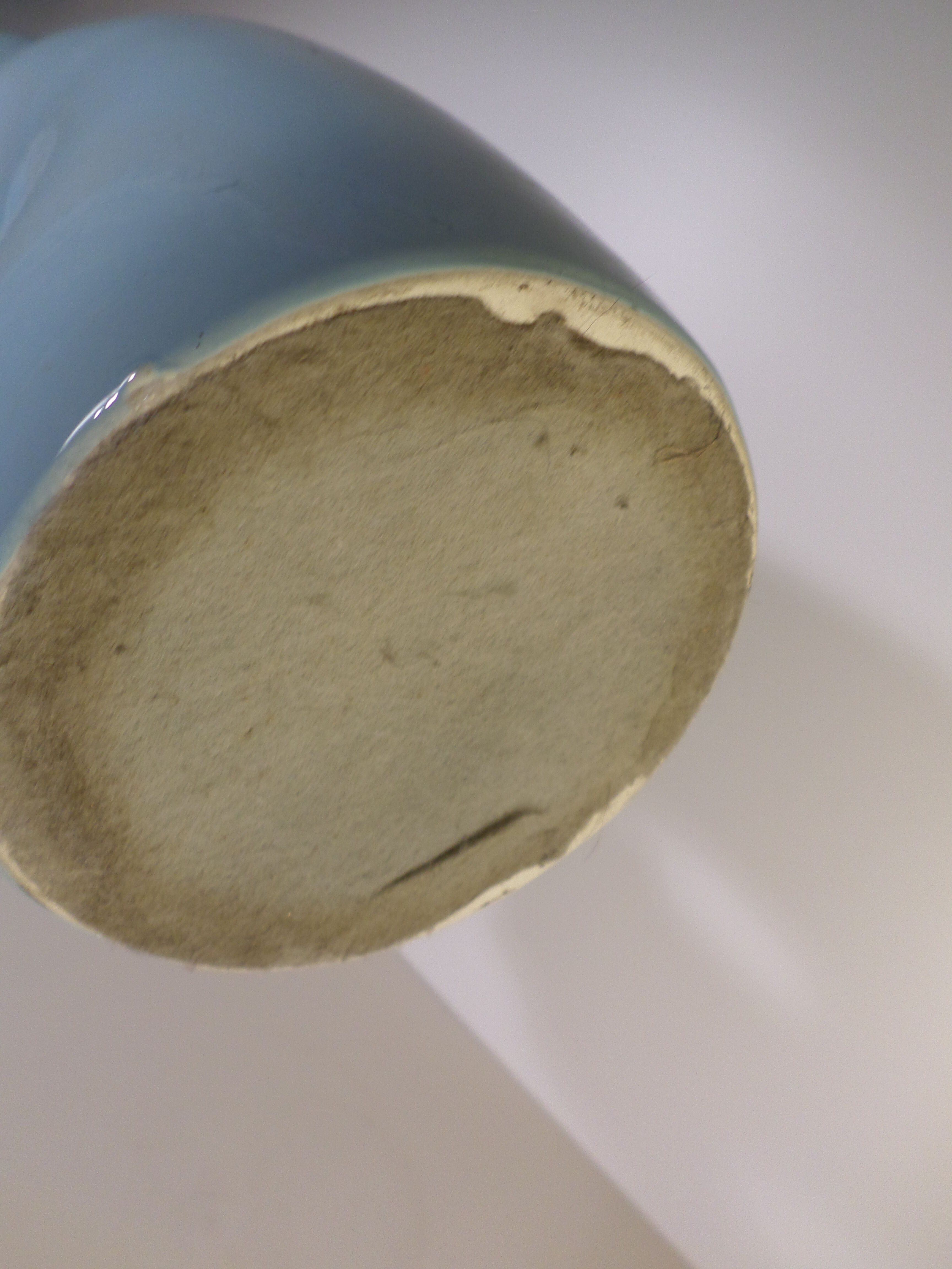 Large blue vase 1960