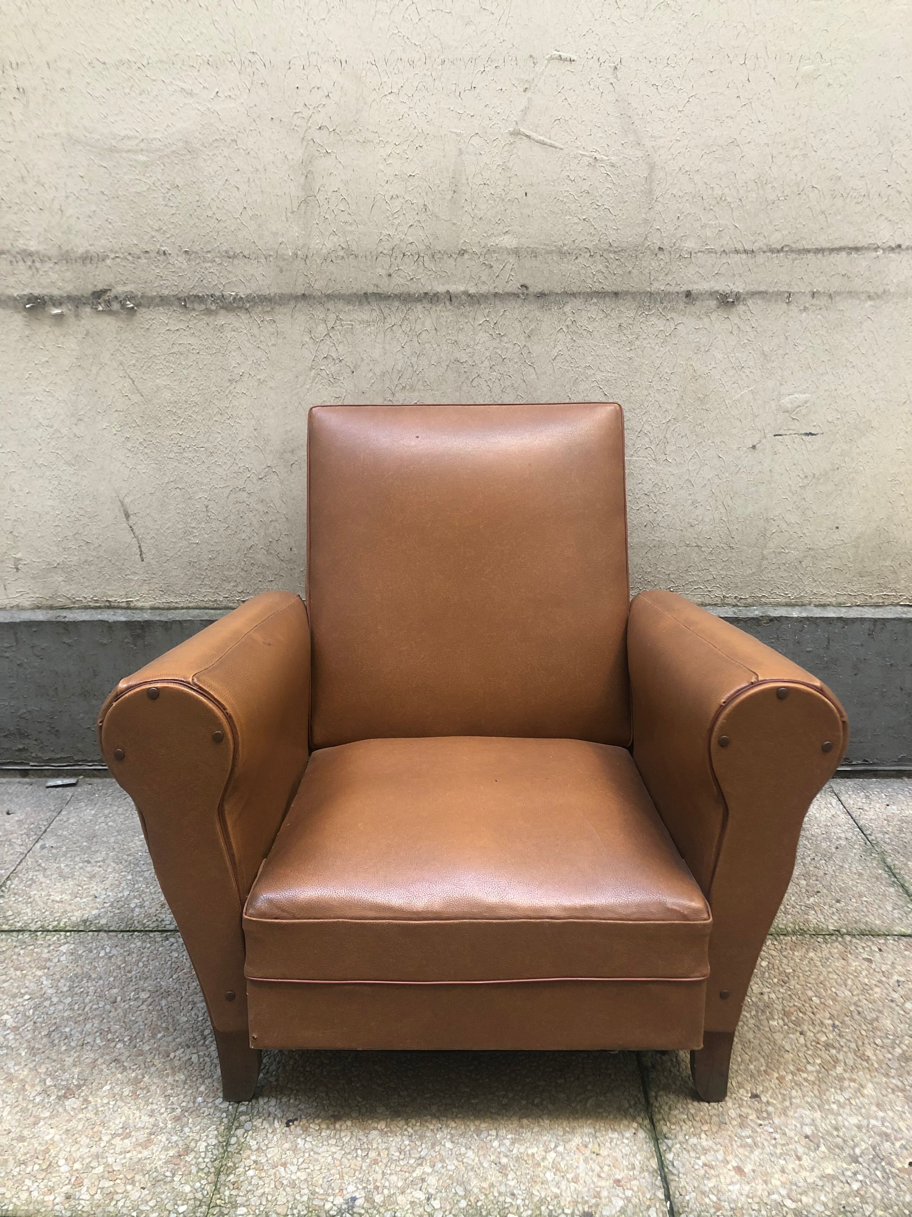 Fauteuil club vintage