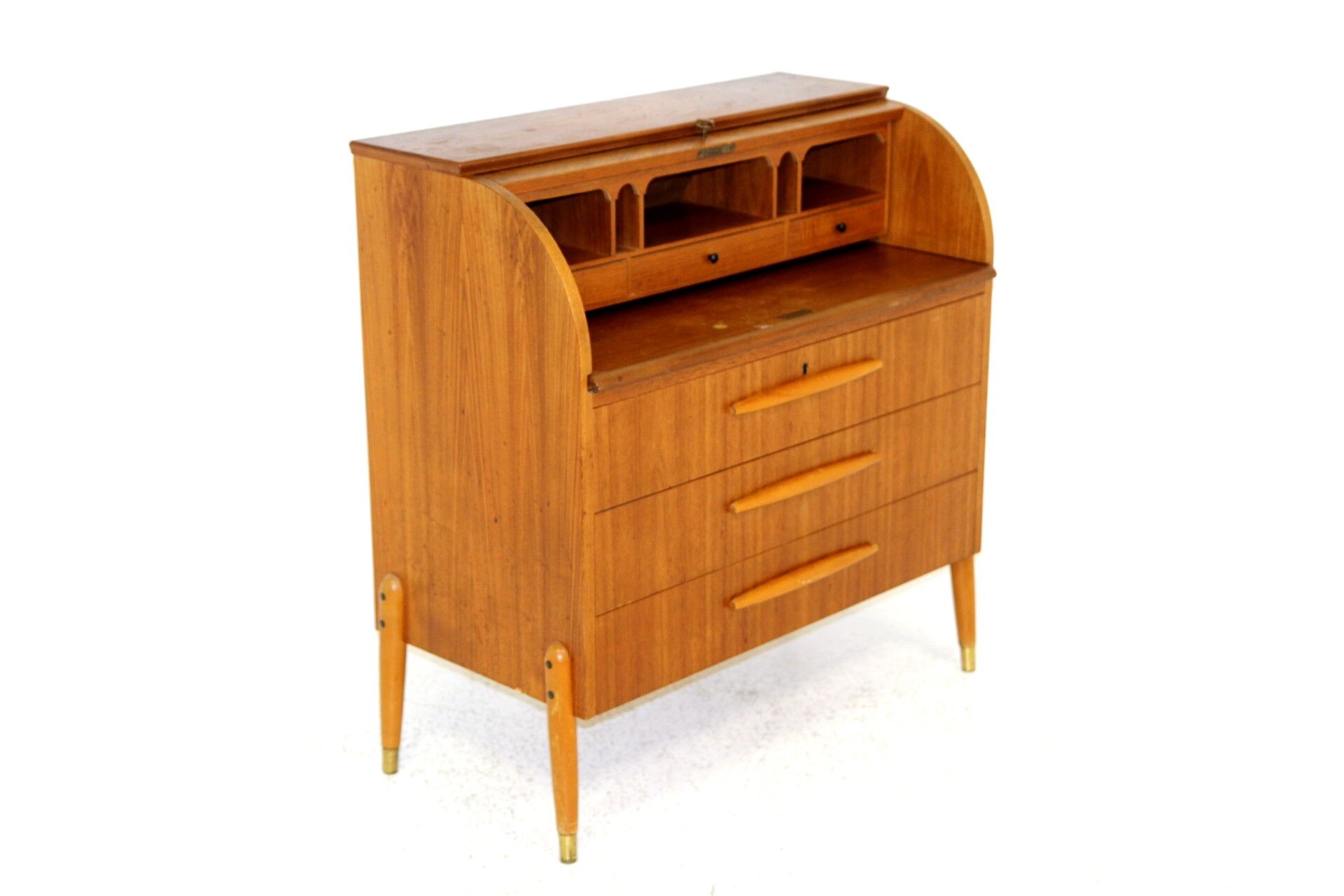 Teak secretary, Bröderna Gustafssons Träindustri, Sweden, 1950