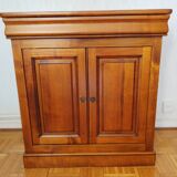 Meuble d'appui en merisier massif - fabrication artisanale