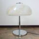 Art Deco table lamp – 1960s, wood and metal, E27