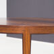 Haslev Møbelsnedkeri round rosewood coffee table by Severin Hansen