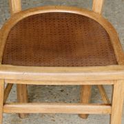 Chaise de bistrot en bois début XXeme.