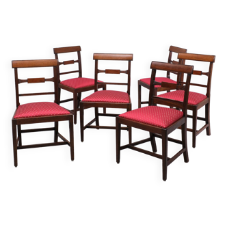 Antique Regency Dining chairs 1850s England