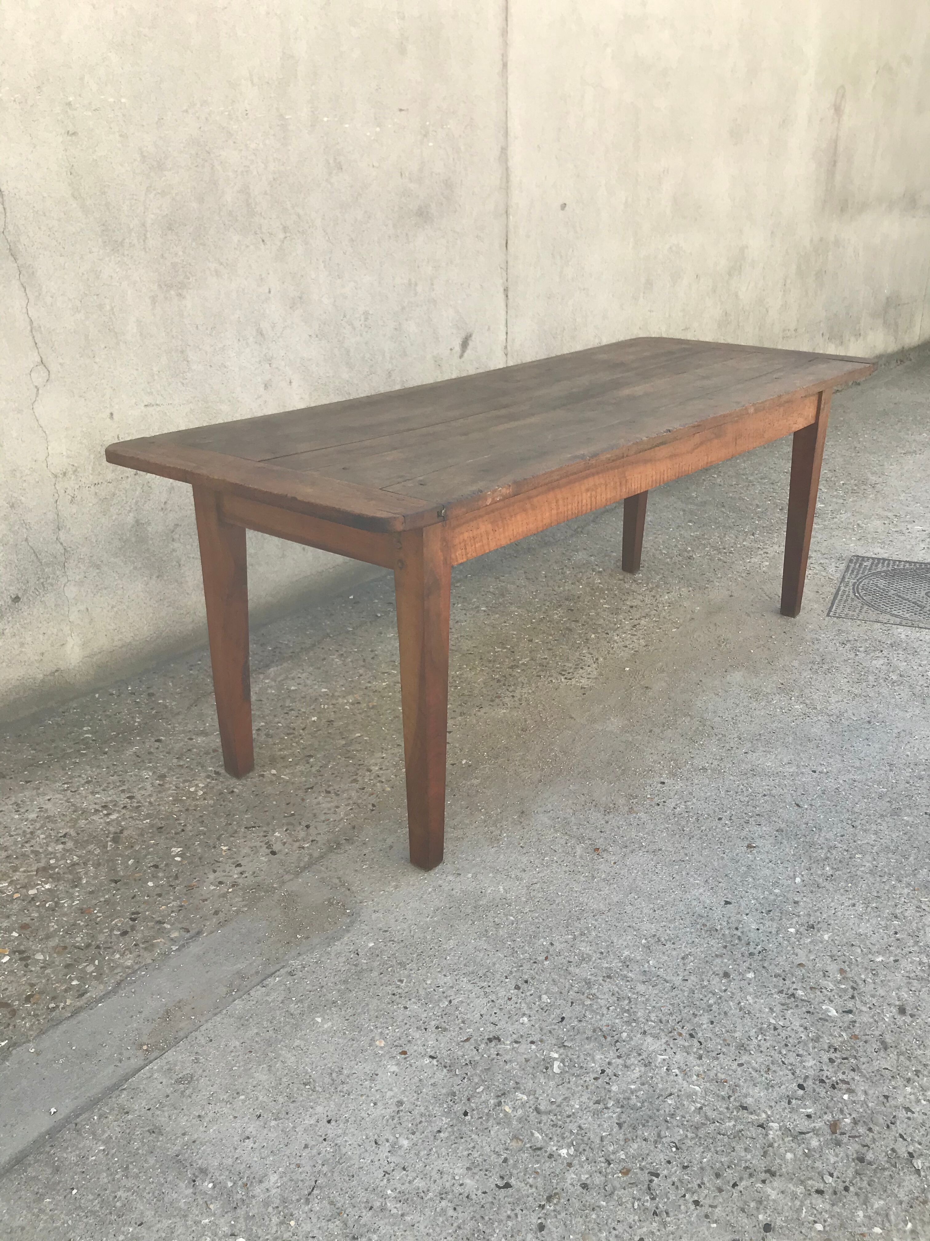 Walnut farm table