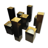Raak ceiling lamp in 9 elements to position, from the 70s