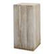 Late 20th century Modern solid oak wood pedestal, Belgium