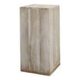 Late 20th century Modern solid oak wood pedestal, Belgium