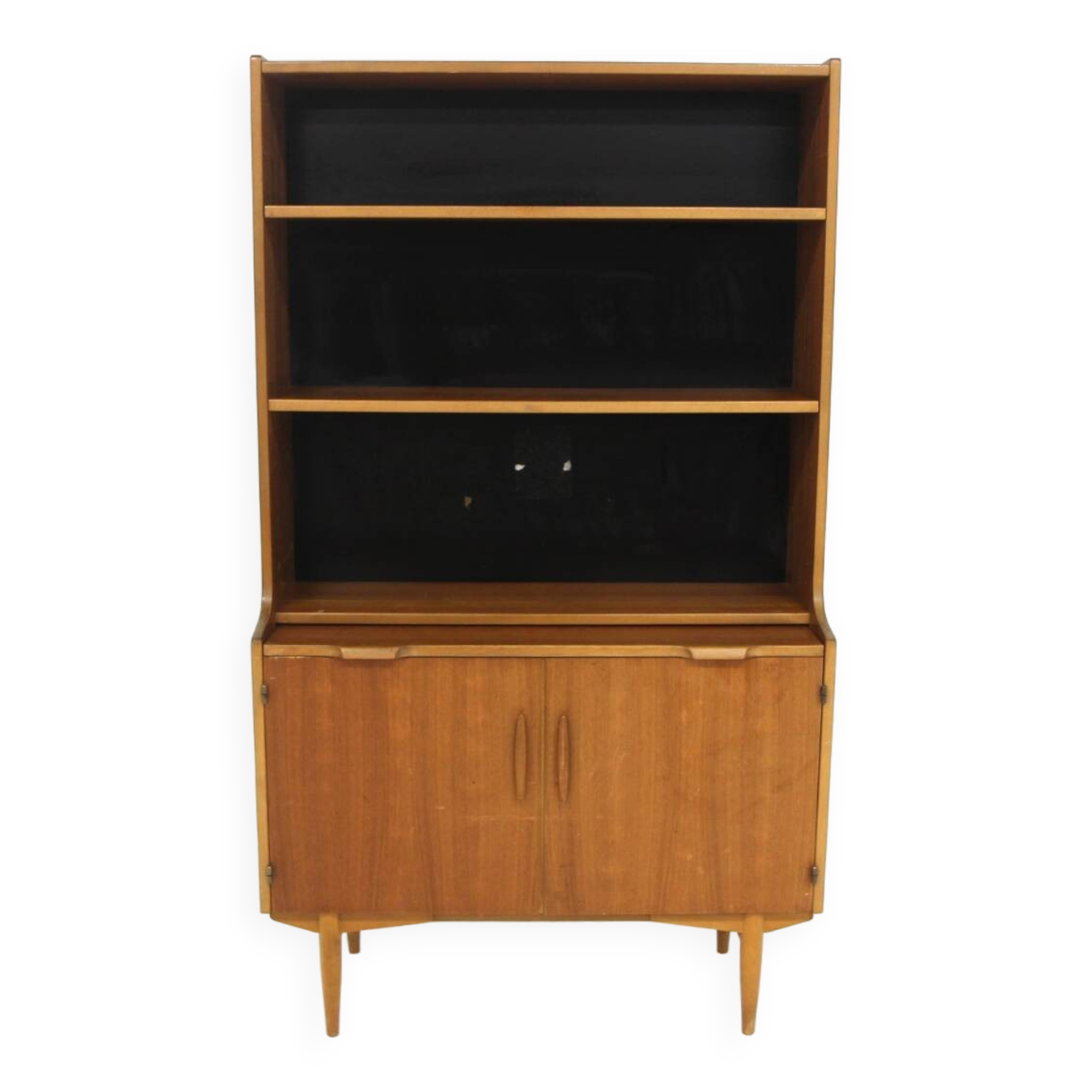 Scandinavian teak secretary, Hugo Troeds, Bjärnum, Sweden, 1950