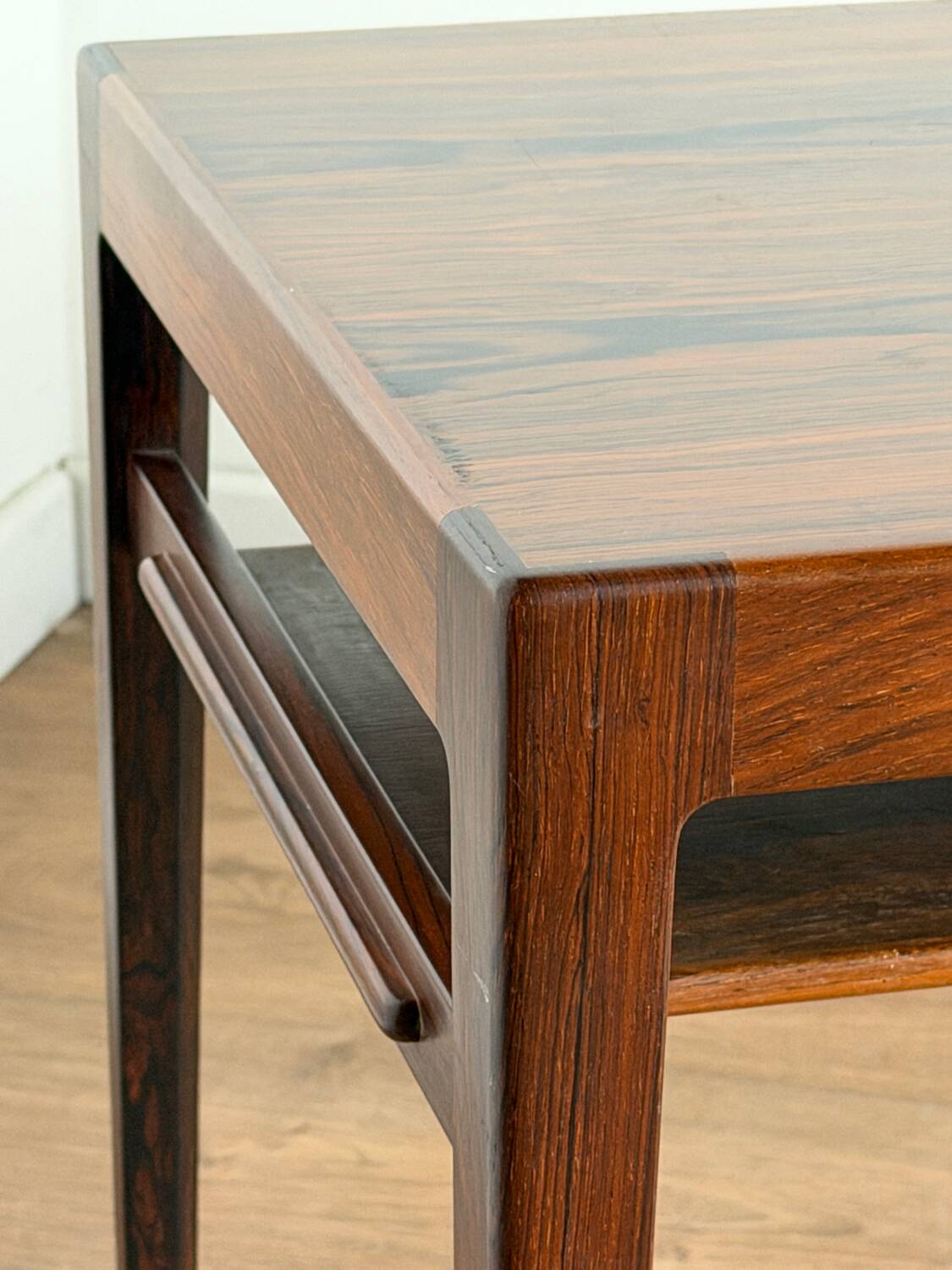 Table basse en palissandre de Rio – Design scandinave, années 1960
