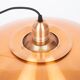 Danish vintage pendant lamp Jeka by Kurt Wiborg, 1980s