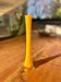 Vintage yellow bud vase