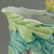 Pitcher parakeet in slip Faience of Portugal Majolica hand painted