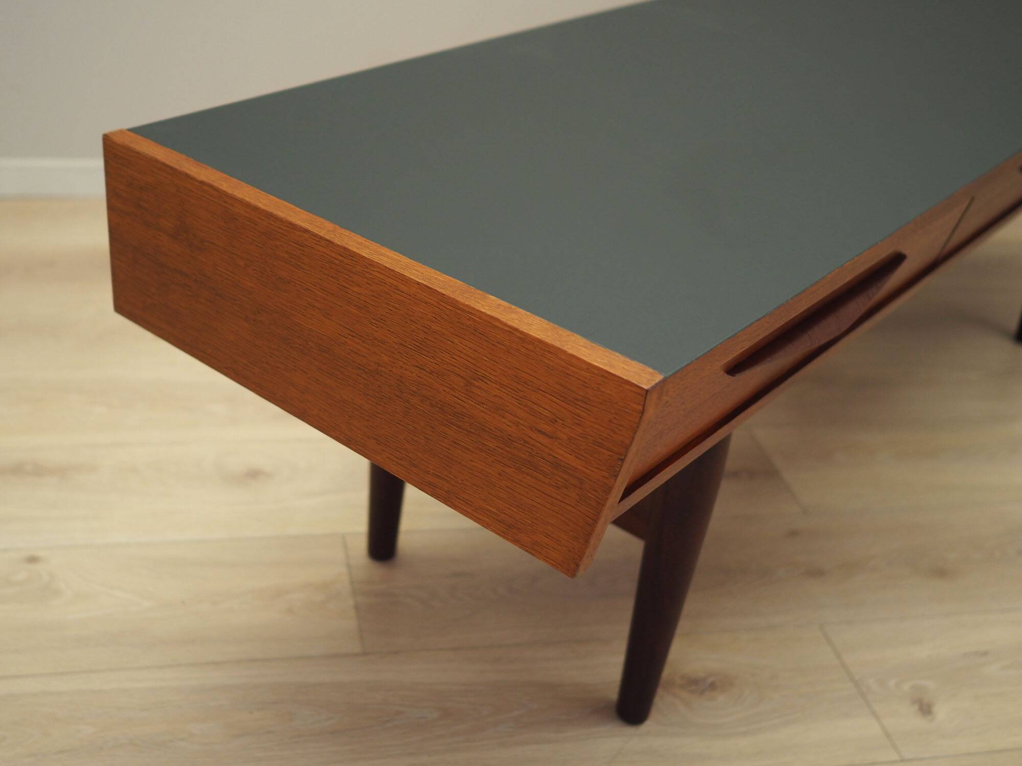 Teak lowboard, Danish design, 1970s, production: Denmark
