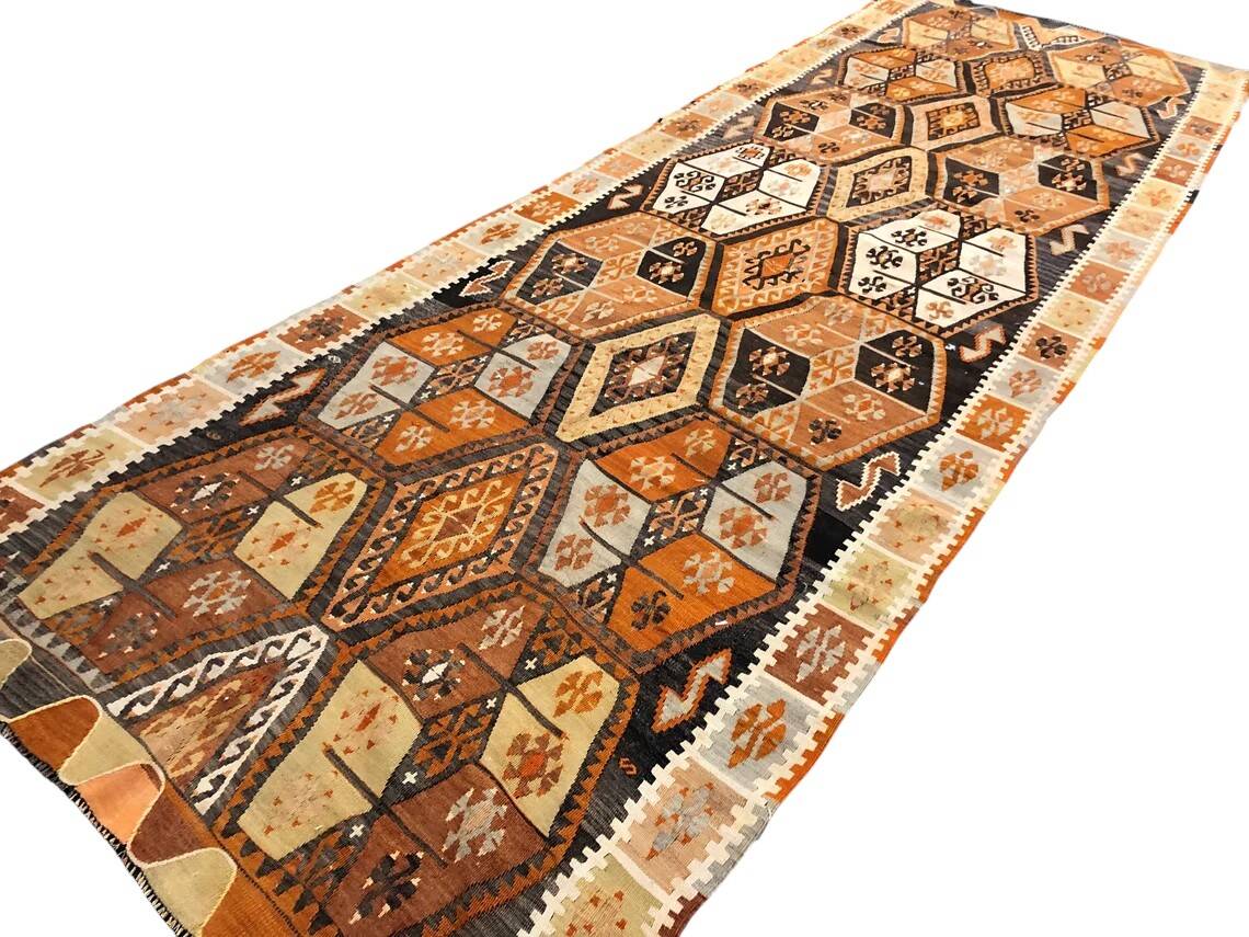 Vintage Anatolian Kilim Rug