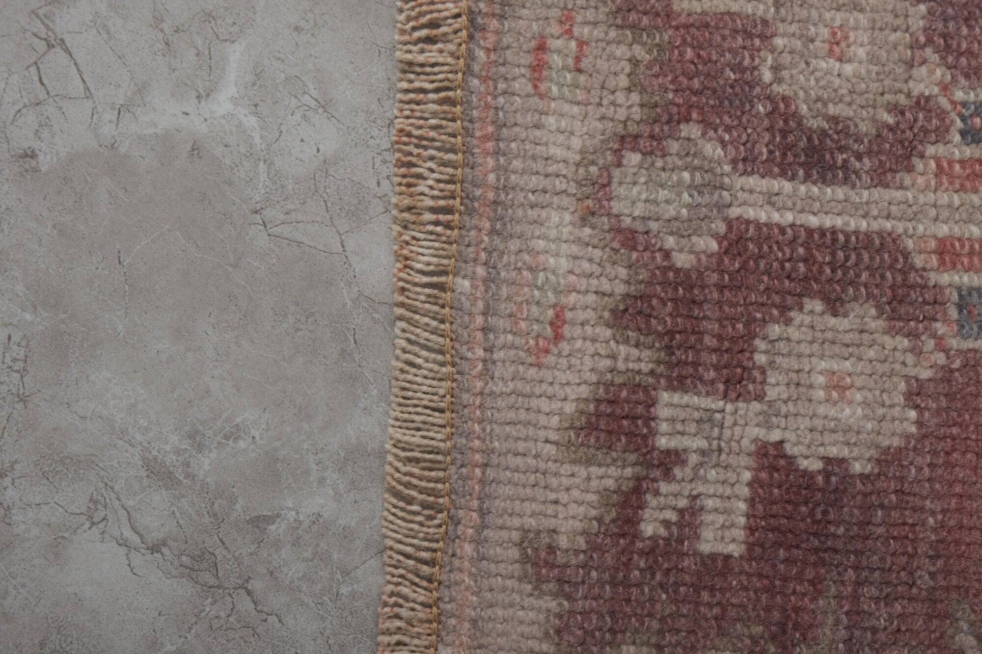 Vintage Turkish hallway rug 100x718 cm
