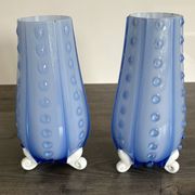 Paire de vases Murano vintage
